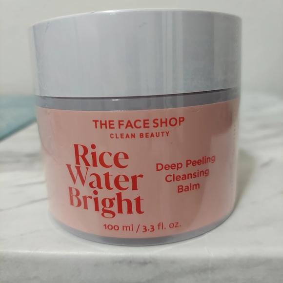 The Face Shop Rice Water Bright Deep Peeling Cleansing Balm 3.3oz - Picture 1 of 2